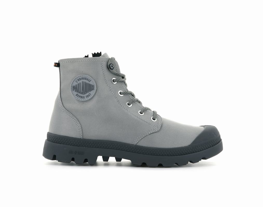 Botas Palladium Pampa Recycle Lite+ Wp+z Waterproof Hombre - Gris ||YLGS-65780||